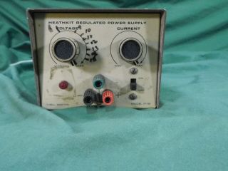 Vintage Electronics Heathkit Model Ip - 18 Regulated Power Supply 1 - 15v.  500ma