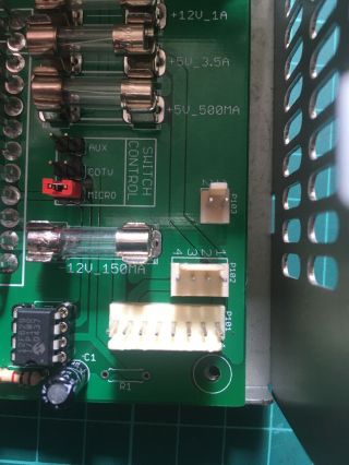 Commodore Amiga Cdtv Power Supply Adapter Board Psu