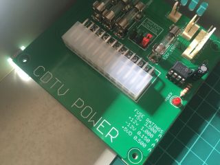Commodore Amiga CDTV Power Supply adapter Board Psu 2