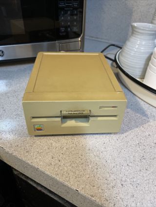 Vintage Apple Unidisk A9m0104 5.  25 " External Floppy Disk Drive