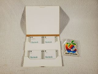 Vintage Apple Macintosh Desktop Lc - 475 Install Floppy Disk Diskettes,
