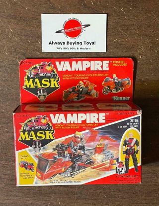 1986 Vampire Misb Vintage M.  A.  S.  K Kenner Vehicle