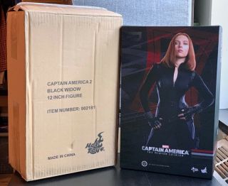 Hot Toys Black Widow Captain America Winter Soldier Marvel Mms 239