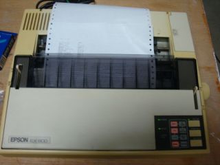 Epson Vintage Ex - 800 Printer Made In Usa