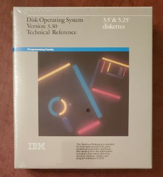 Ibm Disk Operating System - Dos - Version 3.  30 Technical Reference