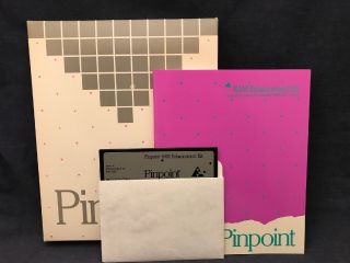 1986 Pinpoint Ram Enhancement Kit Vintage Apple Ii Computer W Box 5.  25 Disk Rare