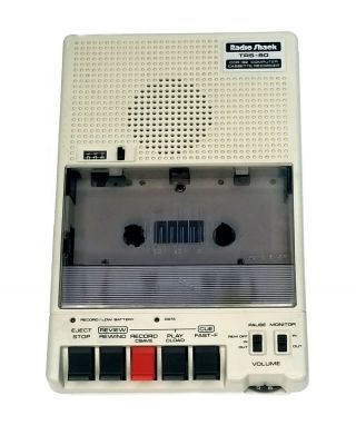 Vintage 70s Radio Shack Ccr - 81 Model 26 - 1208 Trs - 80 Computer Cassette Belts
