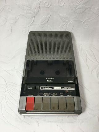 Vintage Radio Shack Computer Cassette Tape Recorder Trs 80 (ccr 81)