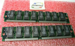 72 - Pin Simm Memory Ram Powmen With 8x Gm71c4400cj70 Chips - Qty 2