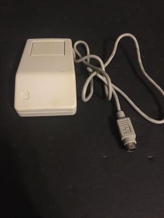 Vintage Apple Desktop Bus Mouse Family Number G5431 Made In Taiwan