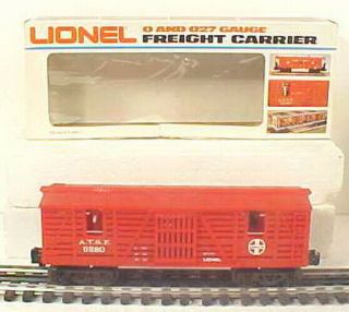Lionel 6 - 9280 O Scale Santa Fe Horse Transport Car Ln/box