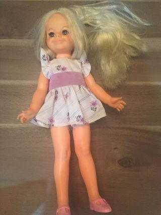Vintage 1970s Ideal Velvet Growing Hair Doll - Crissy 