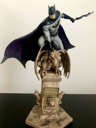 Iron Studios Dc Art Scale 1/10 Deluxe Batman Statue By Eddy Barrows