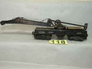 Lionel Post War O Gauge Complete Chassis For A 6460 Bucyrus Erie Crane Car