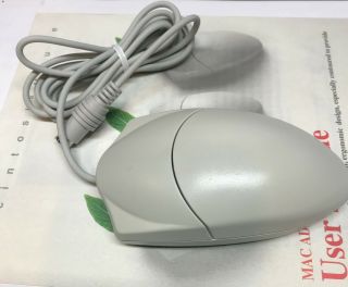 Whale Mouse Adb Mechanical Mouse For Vintage Apple Macintosh Single Button 4 Pin