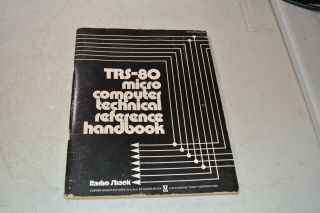 Trs - 80 Micro Computer Technical Reference Handbook 1978 Tandy