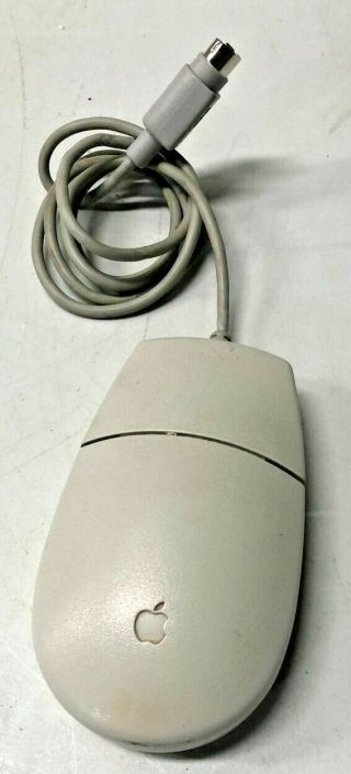 Vintage Apple Desktop Bus Mouse Ii Pulls From Corporate Environment