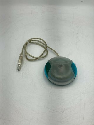 Vintage Apple Usb Mouse M4848 Blue