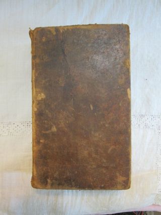 Antique Leather Bound Book The Rise And Progress Of Religion In The Soul 1804