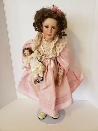 Yesterdays Dreams Mary Elizabeth & Her Jumeau Porcelain Doll Pamela Phillips
