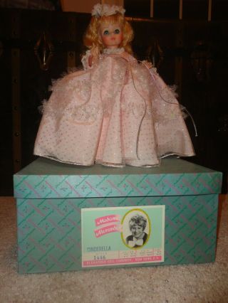 Vintage Madame Alexander Cinderella,  Pink Gown,  Classic Series 1970