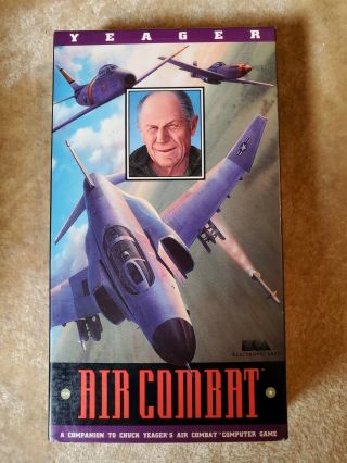 Yeager On Air Combat Vhs Demo Electronic Arts