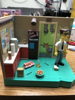 Simpsons Nuclear Power Plant Lunch Room Frank Grimes Wos Playmates Rare