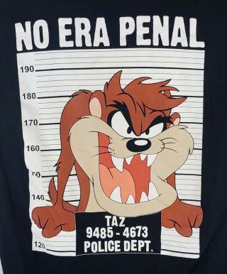 Taz Shirt Tasmanian Devil Looney Tunes No Era Penal Size Medium