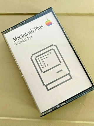 Vintage Apple Macintosh Plus A Guided Tour 1986 Educational Cassette Tape