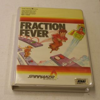 Fraction Fever By Spinnaker Software For Atari 400/800