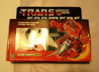 Hasbro G1 Transformers Autobot Security Ironhide Tm Version Near Complete