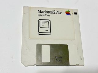 Apple Macintosh Plus System Tools 3.  5 Floppy Disk