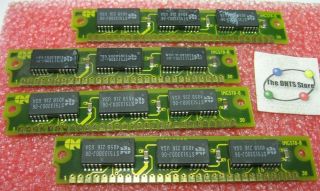 30 - Pin Simm Memory Ram 3 - Chip Mst513300j - 06 - Qty 4