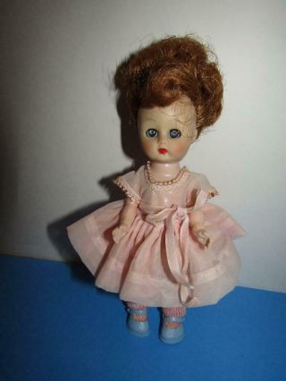 Vintage Cosmopolitan Ginger Doll In Tagged Outfit 1950 