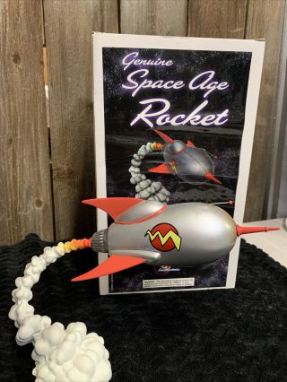 Coolrockets Space Age Rocket Desk Sculpture " Space Tub " Jeff Brewer