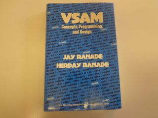 Vsam – Concepts,  Programming And Design Hbdj 1986 Ibm Database Ranade
