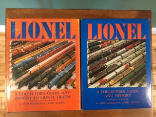 Lionel A Collectors Guide And History Volume 1 & 2 1st.  Printing Prewar O Gauge