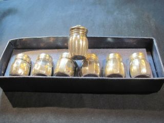 Lord Sterling Salt Shakers Set Of 6 With Bonus Weidlich Shaker