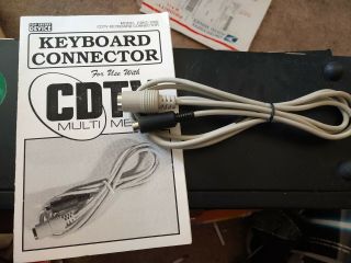 Commodore Amiga Cdtv Keyboard Connector Cdkc - 1000 Top Secret Device