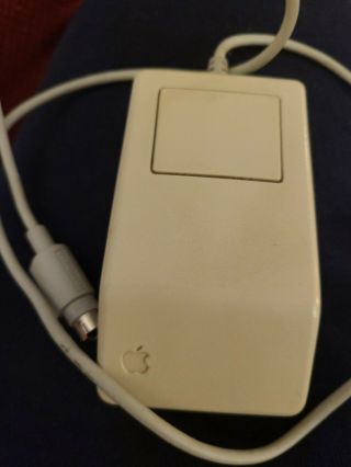 Apple Desktop Bus Mouse I Adb Beige Vintage For Macintosh G5431 M0142 A9m0331