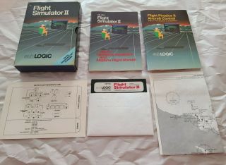 Sublogic Flight Simulator Ii For The Commodore 64 Computer