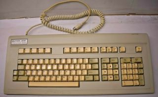 Key Tronic Kb 5151 Professional Series Vintage Keyboard Clicky Cracked Cable