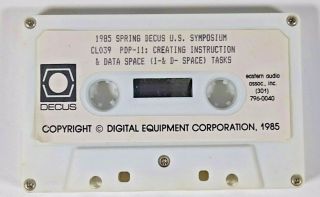 Dec Decus Pdp - 11: Creating Instruction & Data Space (i&d) Tasks - 1985 Spring