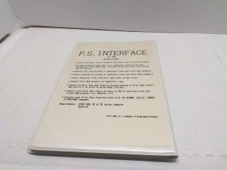 PS Interface Print Shop Utility Software for Atari 800/XL/XE Computers (DISK) 2