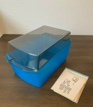 Vintage Floppy Disk Storage Case And Labels,  Memorex Container/holder
