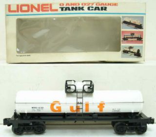 Lionel 6 - 6301 Gulf Oil Single Dome Tank Car Ln/box