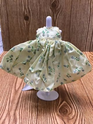 Vintage Vogue Ginny Doll Tagged Dress Adorable