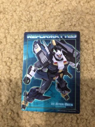 Transformers Mastermind Creations Ater Beta figure Loose Complete 2