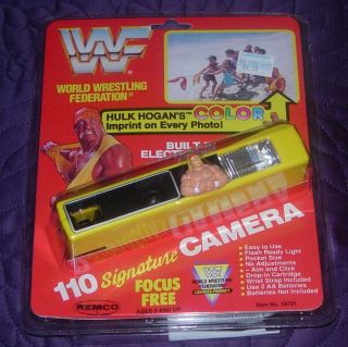 Remco Wwf Hulk Hogan 110 Film Camera 1991