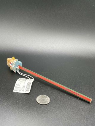 Vintage Russ Ziggy Pencil And Pencil Topper